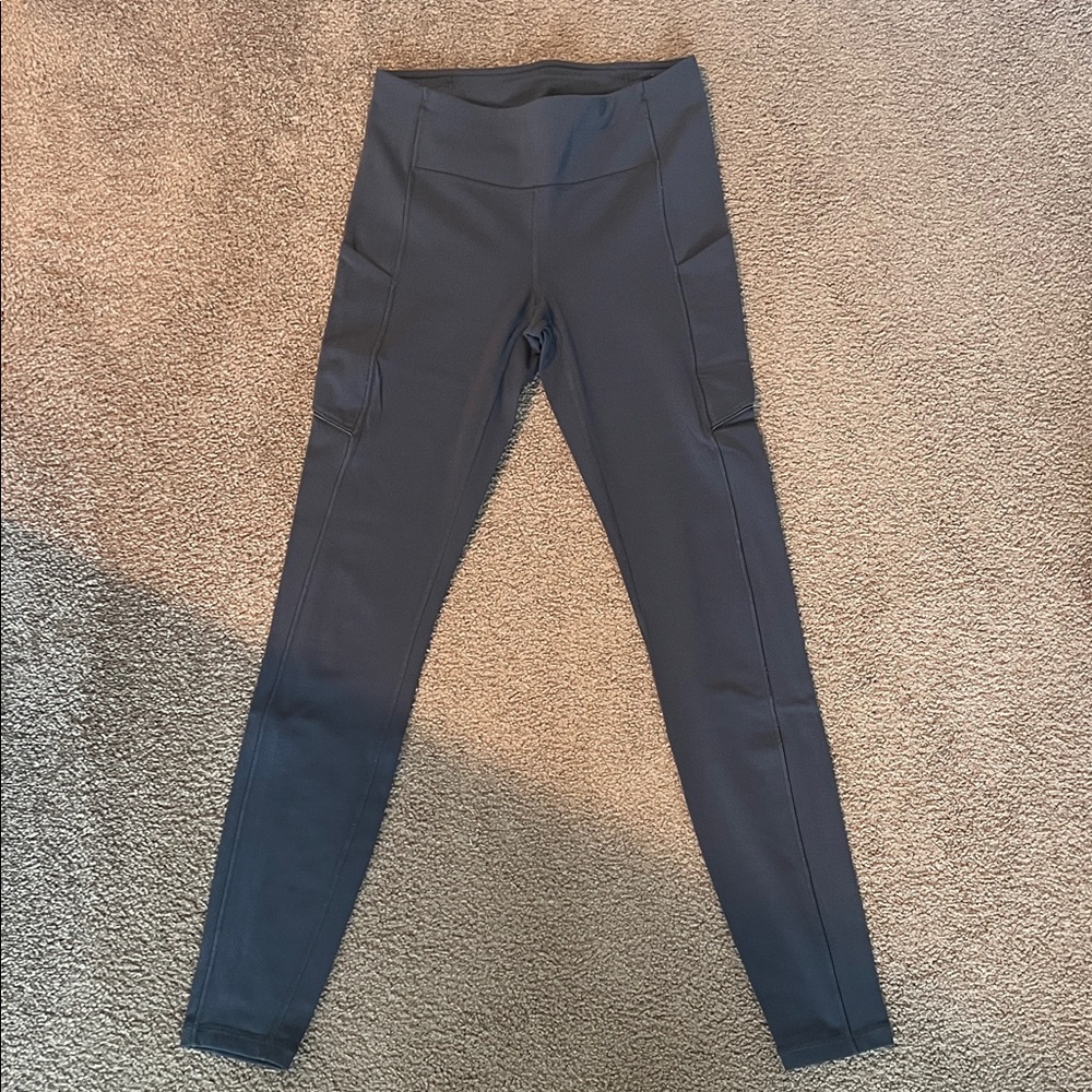 Lululemon Gray High-Waisted Leggings